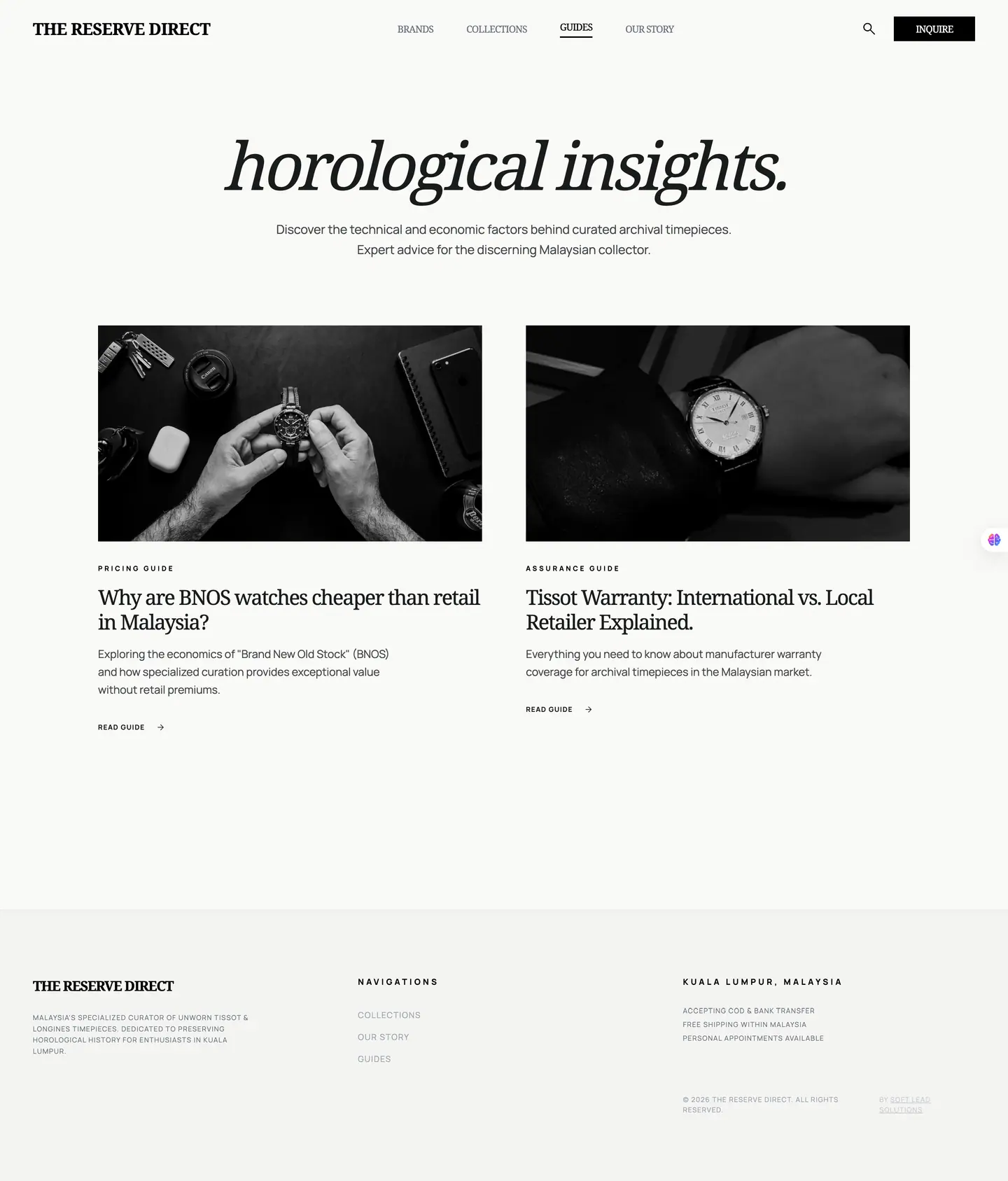 The Reserve Direct: Buyer guides